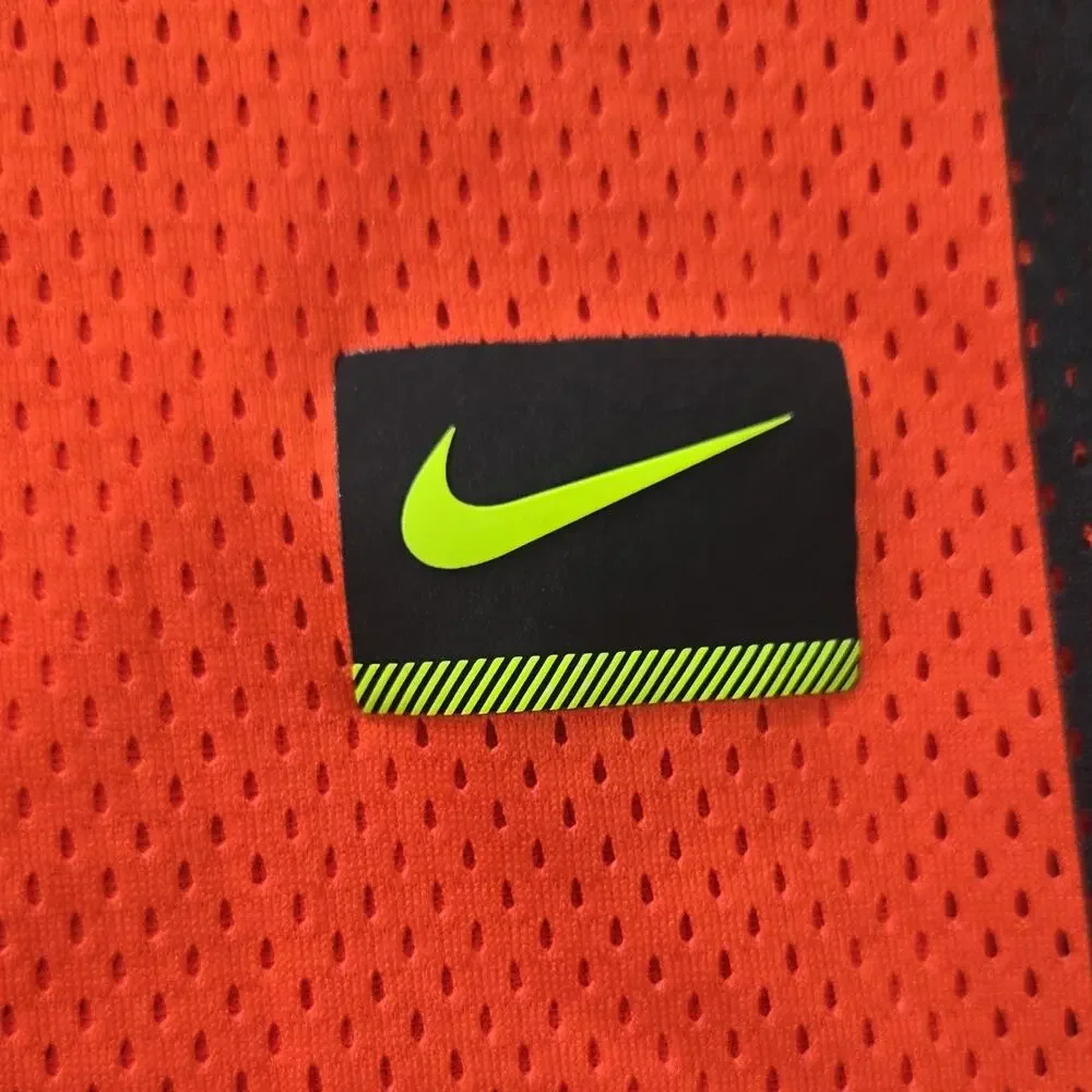 Nike‎ Mesh Colorblock Sleeveless Tank Jersey Men's 28x30 Sports Crew Neck Logo
